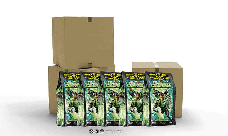 5-Pack of The Green Lantern Coffee